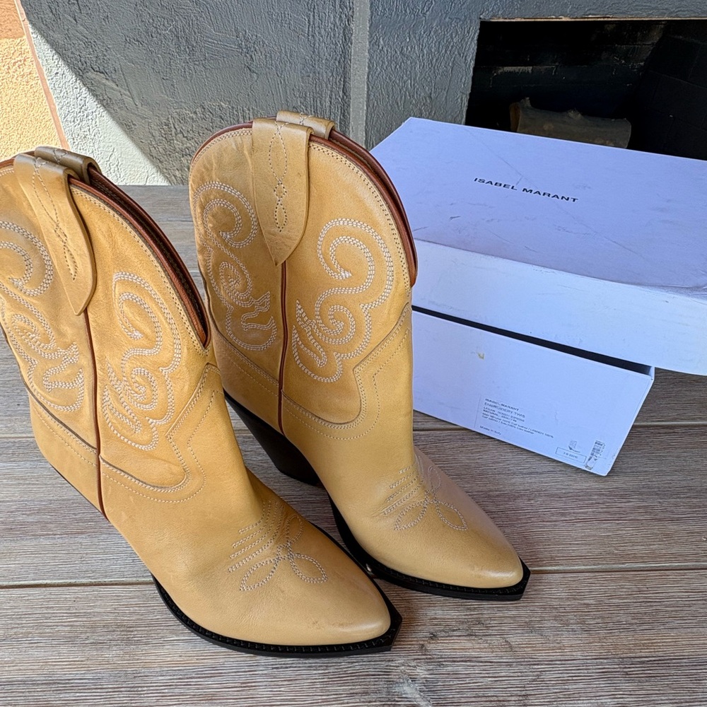 Isabel Marant Western Heeled Boots
